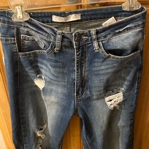 Nature Indiana high rise skinny jeans